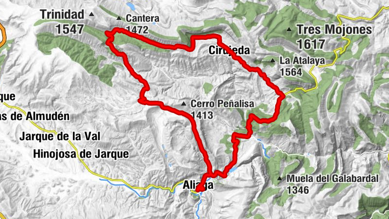 Aliaga - Campos - Cirujeda - Iglesia