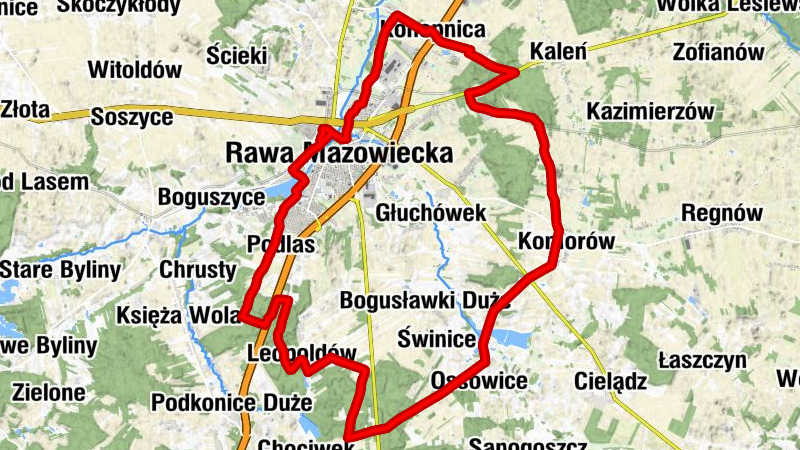Rawa Mazowiecka - Klimaty - Podlas