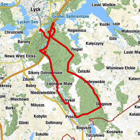 Osiedle Szyba - Ełk - Osiedle Wczasowe - Kościół pw. Podwyższenia Krzyża Świętego