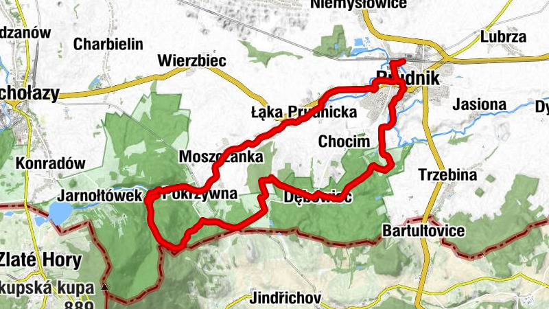 Prudnik - Kościół Zielonoświątkowy „Syloe” - Kapliczka św. Antoniego - Klasztorna Góra