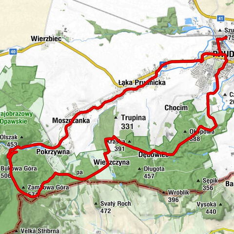 Prudnik - Kościół Zielonoświątkowy „Syloe” - Kapliczka św. Antoniego - Klasztorna Góra