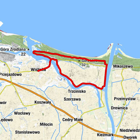 Wiślinka - Kaplica domowa - Stołówka - Sobieszewko