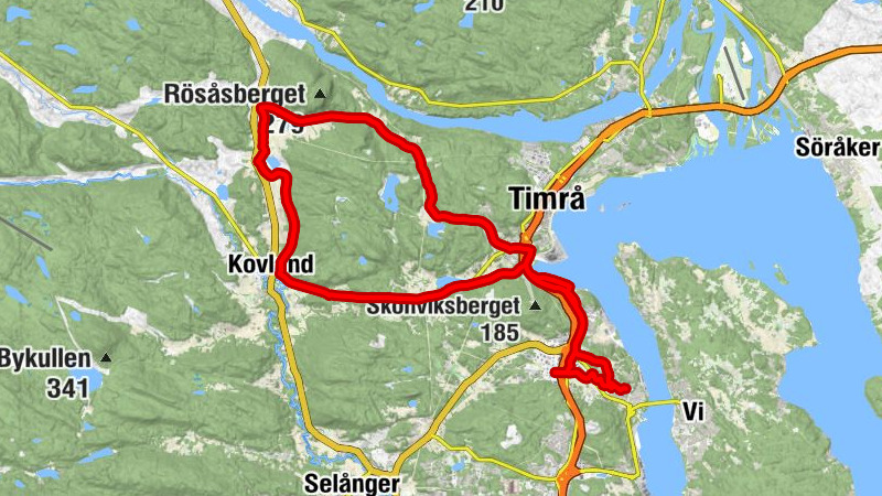 Ljustadalen - Hillsta - Römsta - Timrå