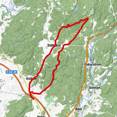 Halmstads kommun - Lyngen - Ry - Kubbebol