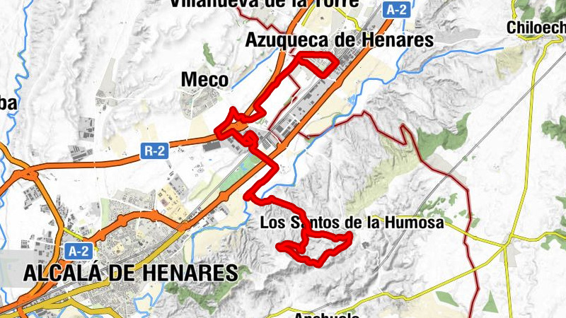 Azuqueca - Azuqueca de Henares - Santa Cruz - Meco
