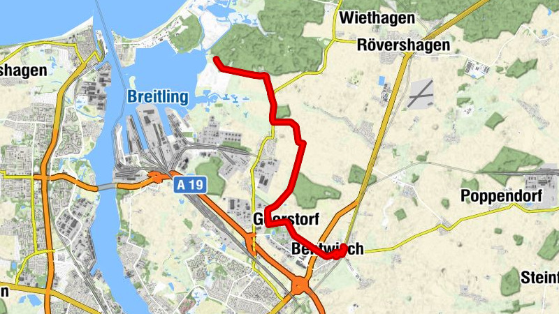 Zur neuen Eiche - Bentwisch - Goorstorf - Stuthof