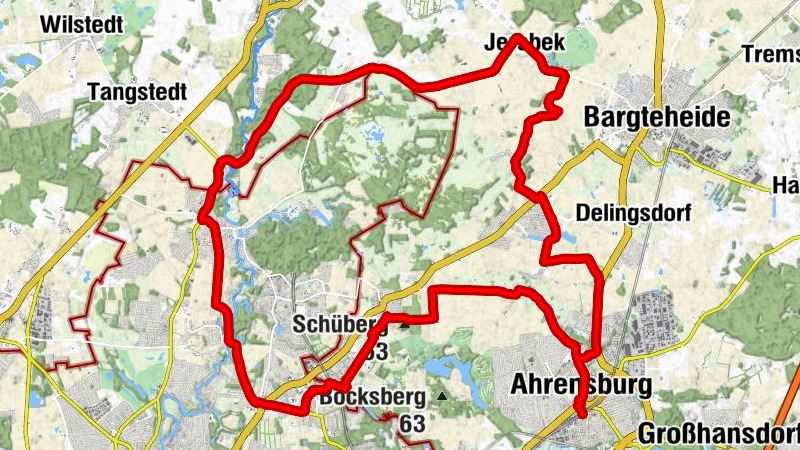 Ahrensburg - Schüberg - Wiemerskamp