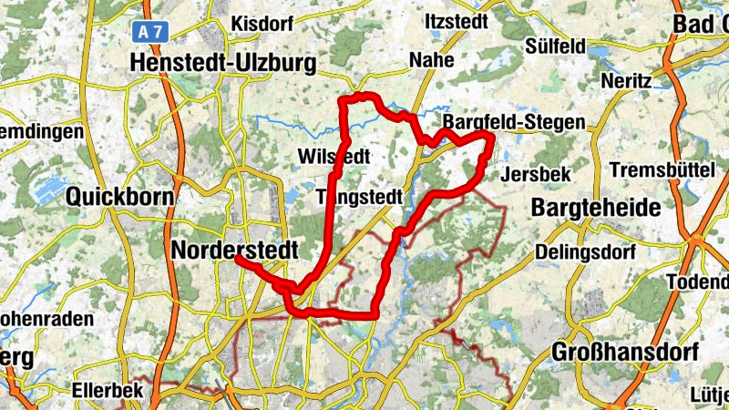 Norderstedt Mitte - Norderstedt - Sportlerheim - Wilstedt