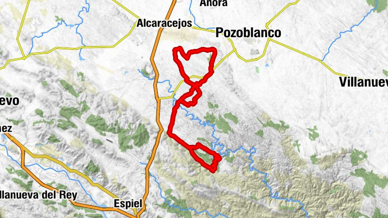 Alcaracejos - Loma del Santero - Los Almadenes - Cerro del Cuerno