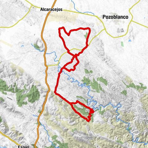 Alcaracejos - Loma del Santero - Los Almadenes - Cerro del Cuerno