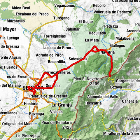 Segovia - Ermita de San Sebastian - Refugio Muchachera - Refugio de Navafría