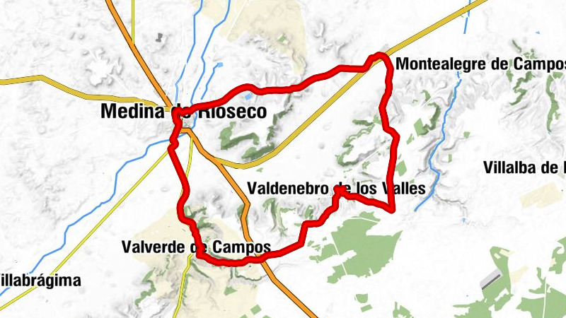 Medina de Rioseco - Ermita del Cristo del Humilladero - Palacios de Campos - San Vicente Mártir