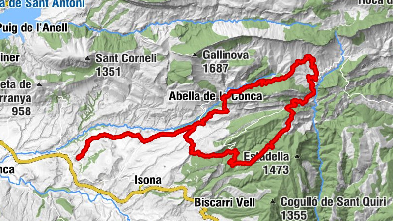 Figuerola d'Orcau - Mare de Déu del Prat - Sant Pere Màrtir - Santa Cauberola d'Abella de la Conca