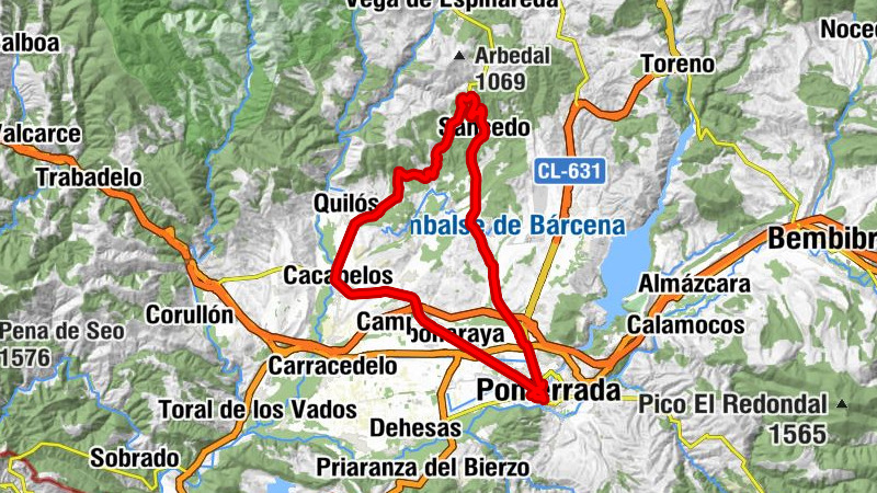 Ponferrada - Iglesia de San Ildefonso - Capilla de la Soledad - Viñas de Bierzo