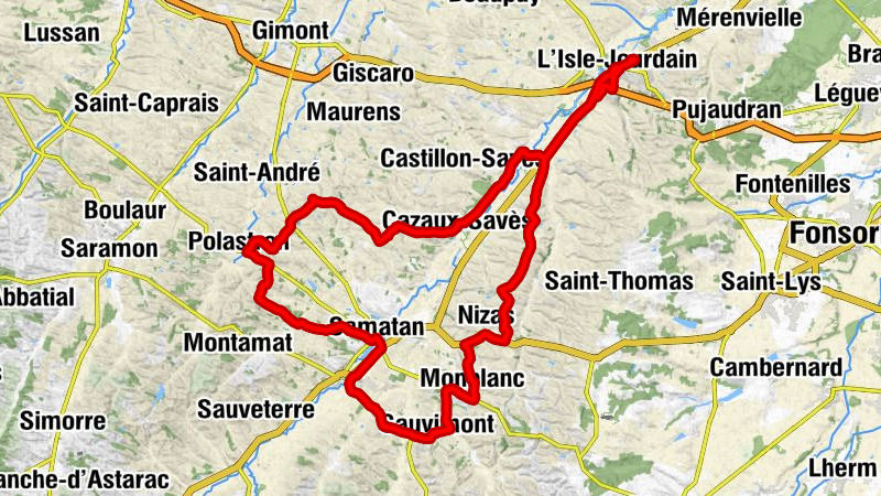 L'Isle-Jourdain - Église Saint-Jacques - Chapelle Notre-Dame-de-Dieuzaide - Collégiale Saint-Martin de L'Isle-Jourdain