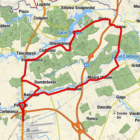 Petrești - Balotești - Restaurant Aqua - Biserica „Adormirea Maicii Domnului”