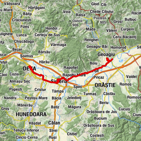 Deva - Biserica Greco Catolică (1967) - Biserica Bobâlna - Biserica ortodoxă