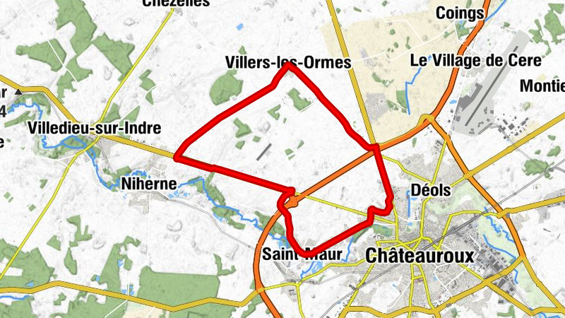 Saint-Maur - Villers-les-Ormes - Châteauroux