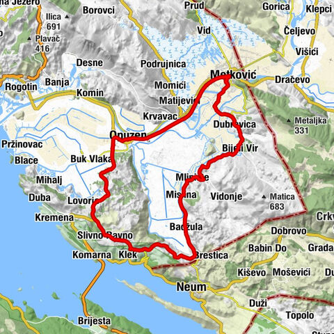 Metković - crkva Gospe Lurdske - Sv. Nikola - Crkva sv. Stjepana