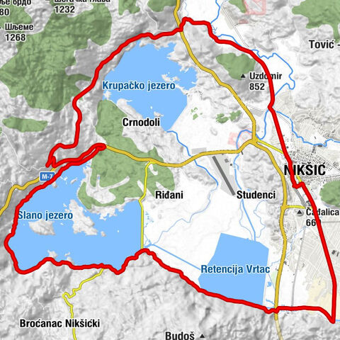 Nikšić - Rastoci - Кусиде / Kuside