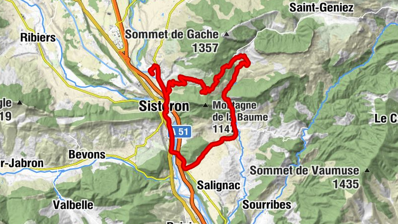 Sisteron - La Pièce - Faissolle