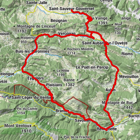 Saint-Sauveur-Gouvernet - Église Saint-Antoine - Église Saint-Michel et Saint-Hippolyte - Église Sainte-Madeleine