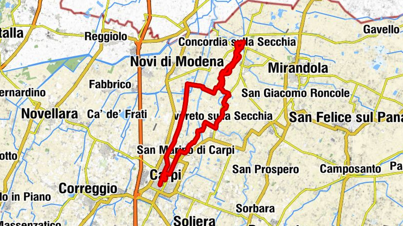 Concordia sulla Secchia - San Giovanni - Chiesa di Sant'Ignazio di Loyola - Carpi