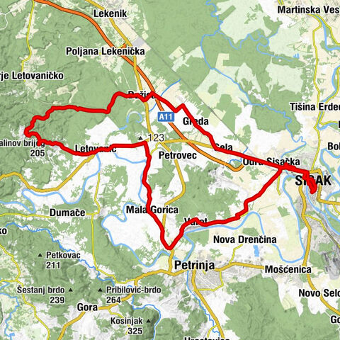 Sisak - Crkva Sv. Marije Magdalene - Mijalinov brijeg