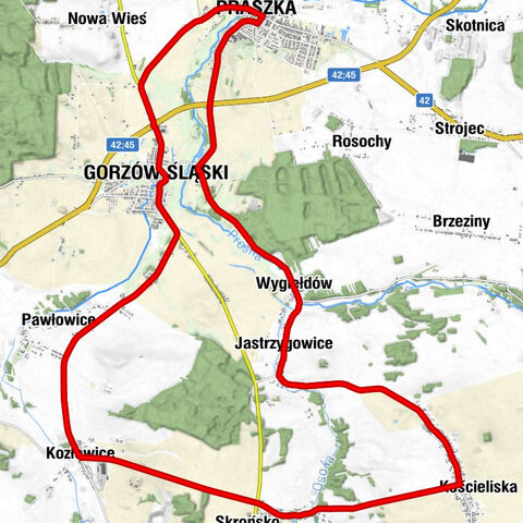 Praszka - Gorzów Śląski - Pod Lipą - Kaplica pw. św. Jana Chrzciciela