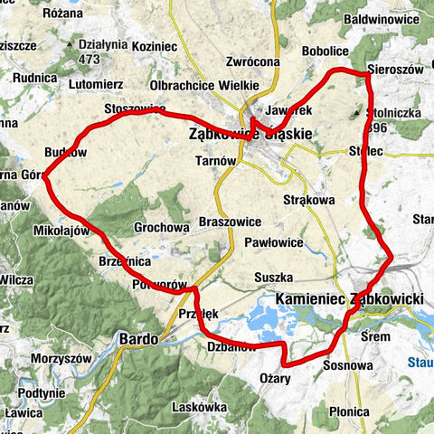 Ząbkowice Śląskie - Kościół pw. św. Anny - Kościół pw. św. Barbary - Kościół pw. św. Wawrzyńca