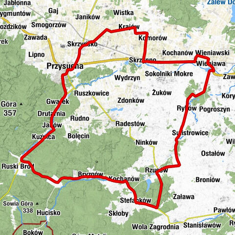 Przysucha - Kościół pw. Najświętszego Serca Jezusowego - Kościół pw. Wniebowzięcia Najświętszej Maryi Panny - Kościół pw. Świętej Katarzyny