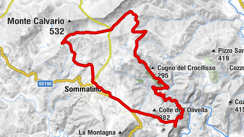 Caltanissetta - Cugno del Cavallo