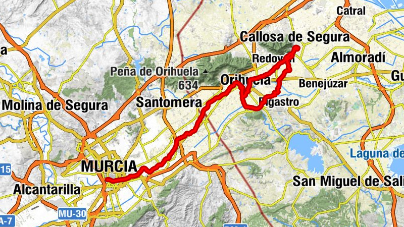 Callosa de Segura - Ermita del Rosario - Iglesia San Martín Obispo - Ermita Nuestra Señora de la Fuensanta