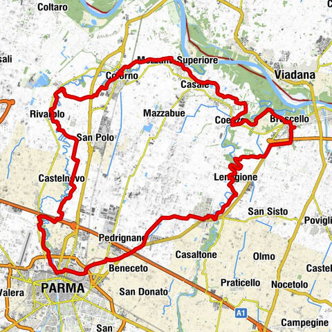Brescello-Viadana - Santa Maria Nascente - Chiesa di San Siro - Chiesa di San Michele