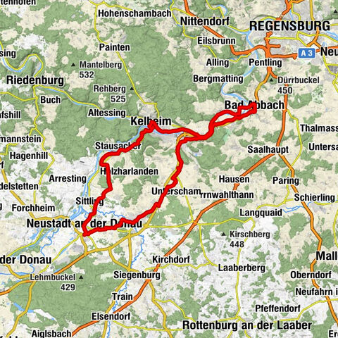 Neustadt (Donau) - St. Stephan - St.Johann Baptist und Evangelist - St. Christopherus