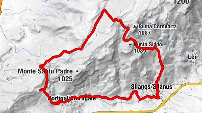 Silanos/Silanus - Bortigali/Bortigale - Chiesa Santa Croce
