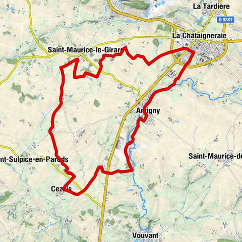 Cezais - La Cressonnière - La Gripponnière - Église Saint-Hilaire