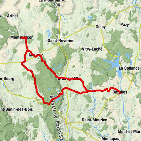 Bazolles - Église Saint-Symphorien - Église Saint-Nazaire - Église Saint-Rémy