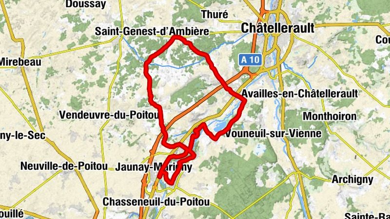 Jaunay-Clan - Saint-Cyr - Église Saint-Hilaire - Église Saint-Étienne