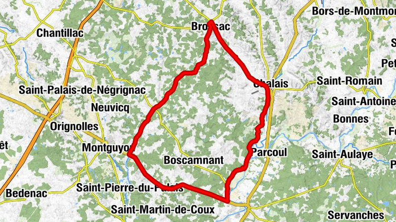 Bardenac - Brossac - Église Saint-Gilles - Saint-Vallier