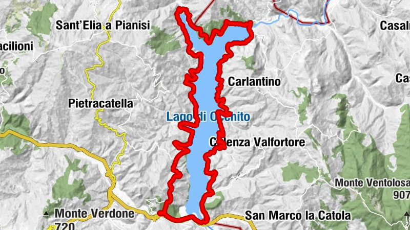 Carlantino - Vallone Salice - Agriturismo Occhito - Macchia Valfortore