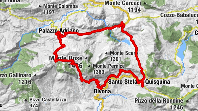 Borgata Filaga - Portella Mola - Santa Maria del Lume - Chiesa Maria Santissima Assunta