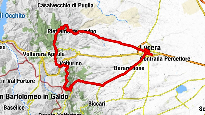Lucera 2 - Rifugio forestale Troilo - Toppo Crocella - Monte la Guardia