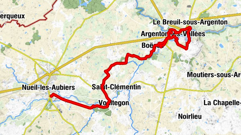 Les Roches Neulons - Voultegon - La Haute Roche - Chapelle Sainte-Anne
