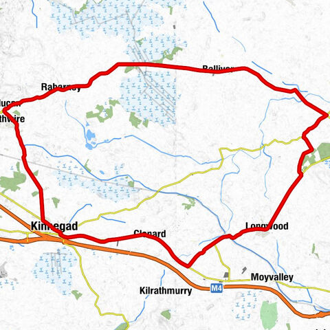 Longwood - St. Mary's Church - Kinnegad - Scarriff Bridge