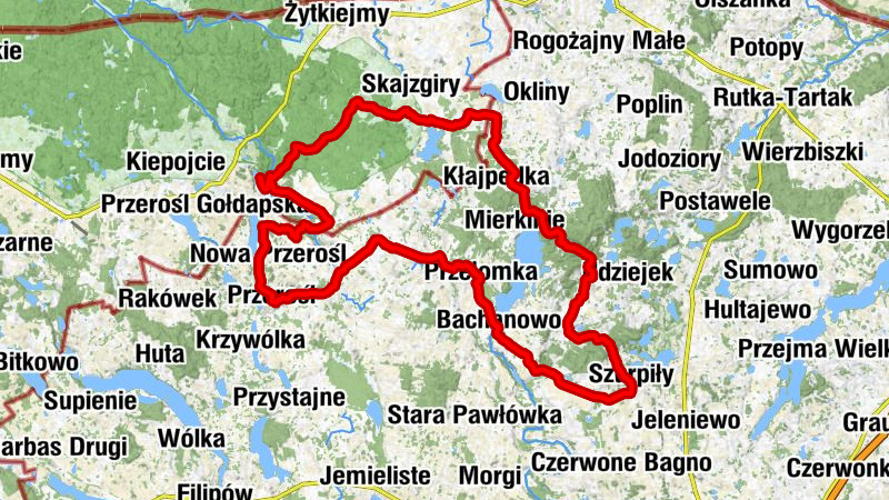 Szurpiły - Szeszupka - Bachanowo - Kaplica Najświętszej Maryi Panny Matki Kościoła