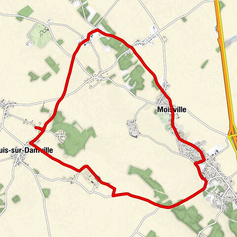 Buis-sur-Damville - Créton - Moisville - Beaucé