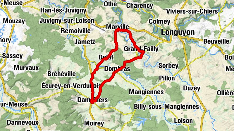 Marville - Chapelle de la Sainte-Vierge - Église Saint-Martin - Église Saint-Maurice