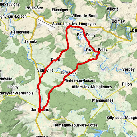 Marville - Chapelle de la Sainte-Vierge - Église Saint-Martin - Église Saint-Maurice