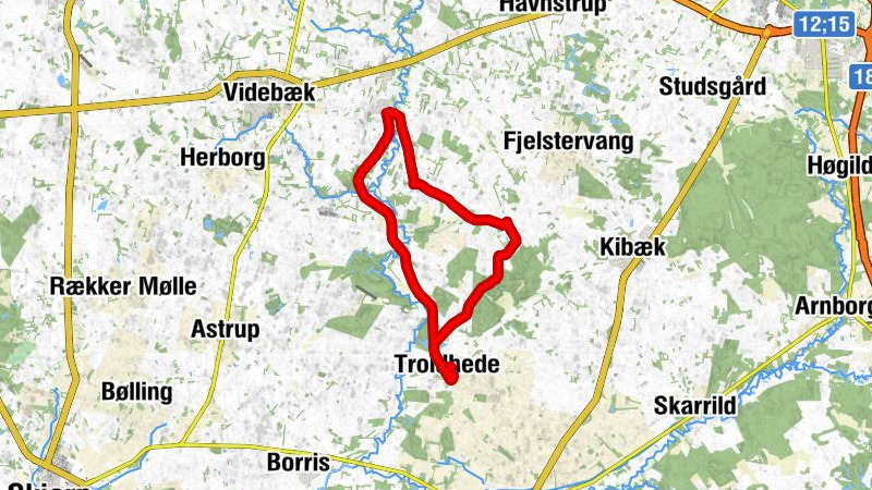 Troldhede - Nørre Vium - Egeris - Vorgod